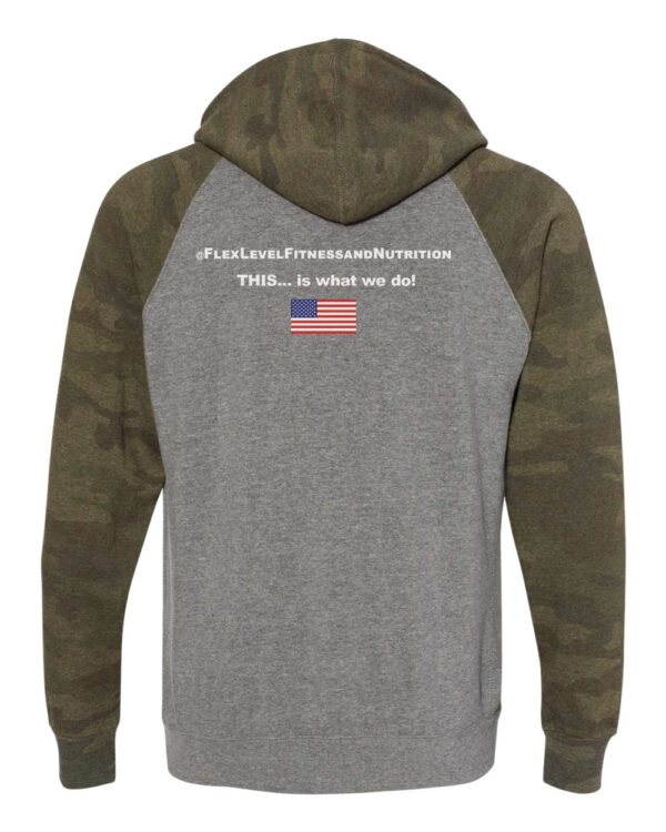 Flex Level Fitness Hooded Sweatshirt – Camo