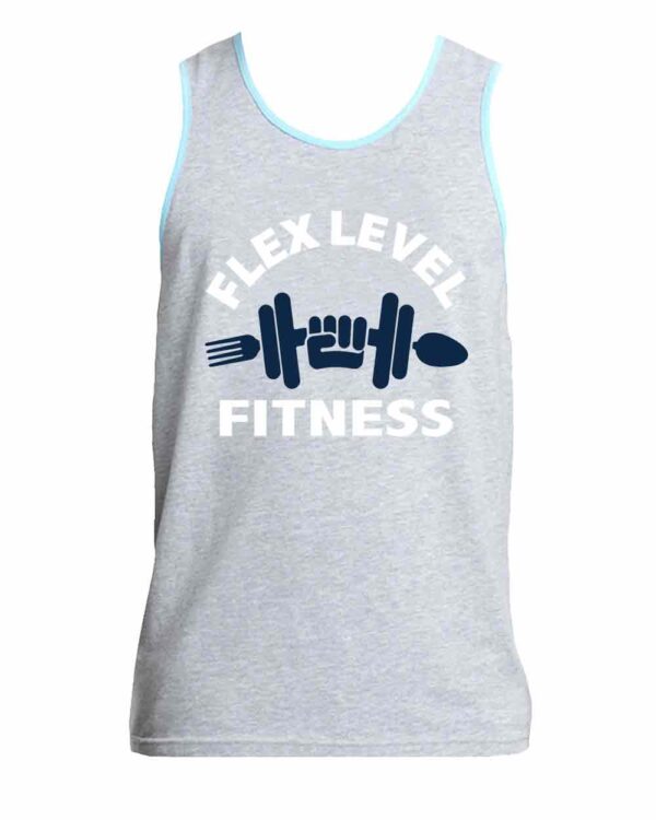 Next Level Cotton Tank Heather Grey Cancun