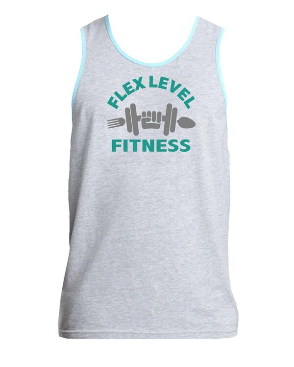 Next Level Cotton Tank Cancun Heather Grey