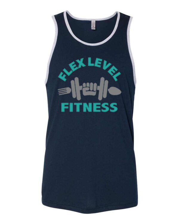 Next Level Cotton Tank Navy