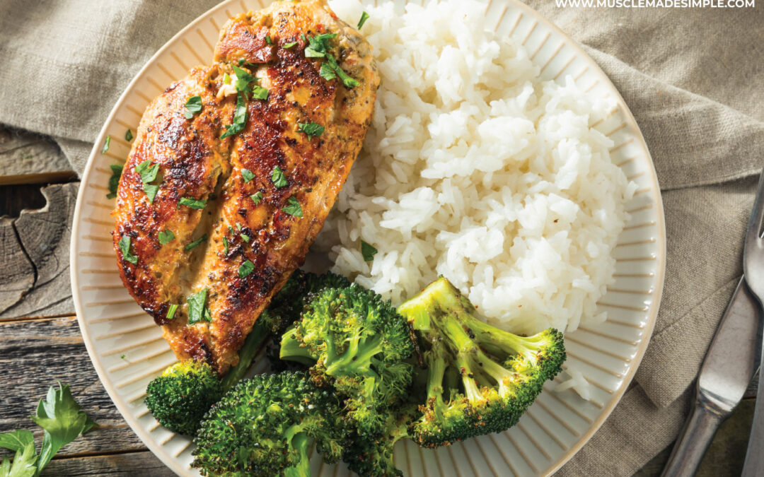 Simple Healthy Baked Garlic Chicken